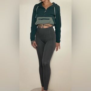 Athleta Charcoal Grey Yoga Pant